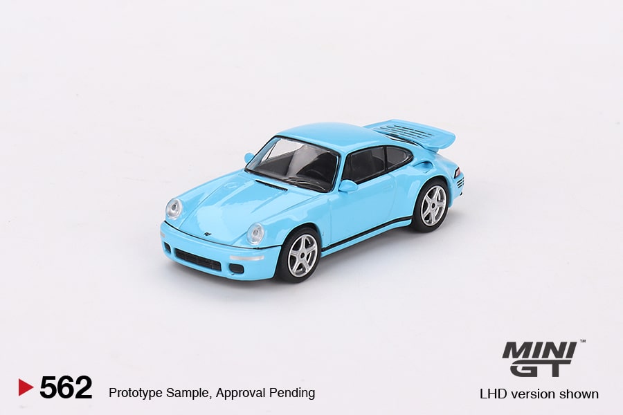 MINI GT No.562 RUF CTR Anniversary Bayrisch Himmelblau LHD MGT00562