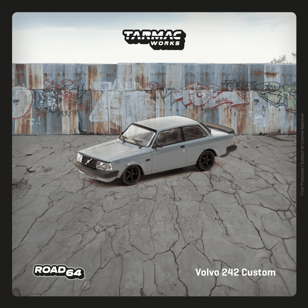 Volvo 242 Custom Grey T64R-050-GRY