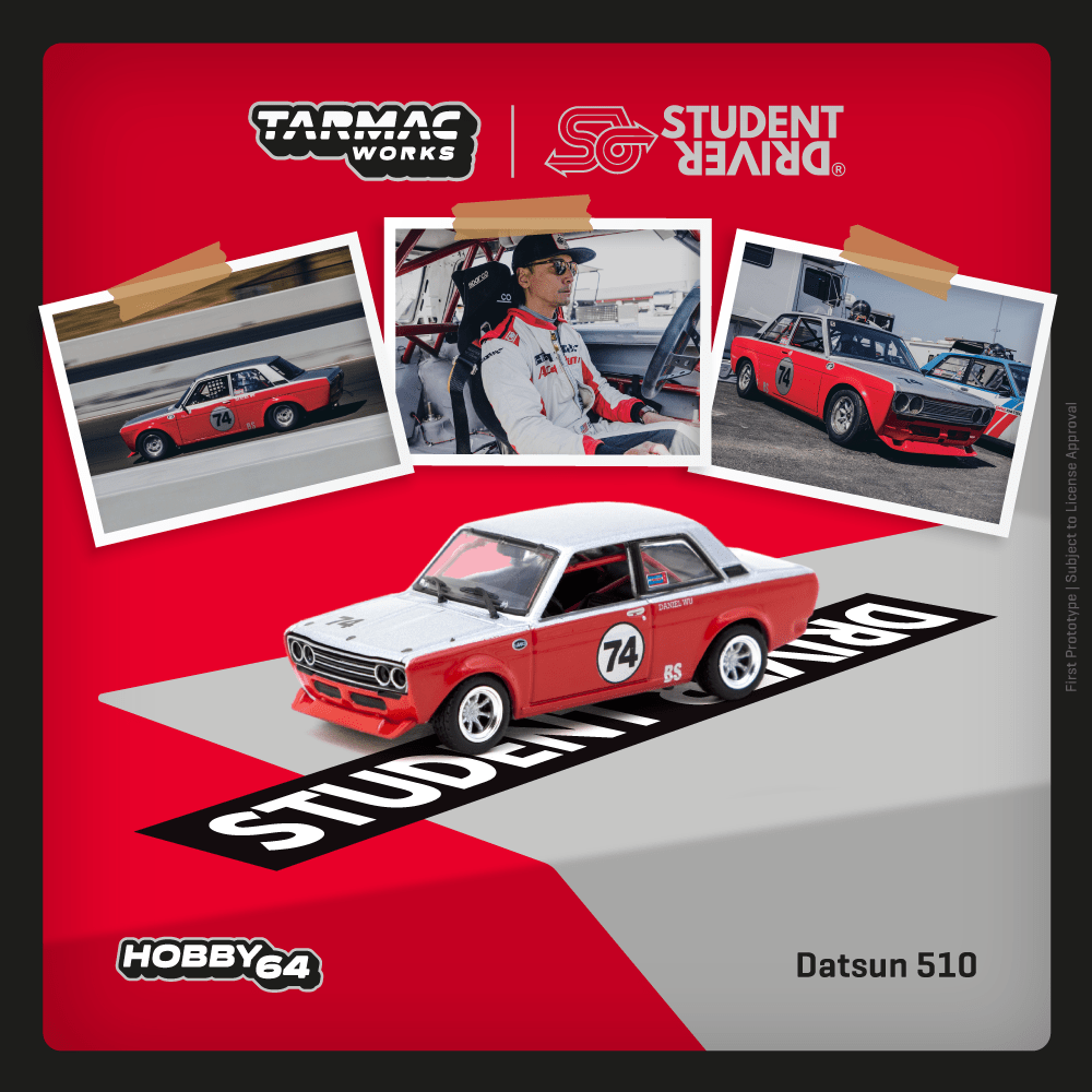 HOBBY64 Datsun 510 Trans-Am B-Sedan 2.5 Challenge 2023 Daniel Wu