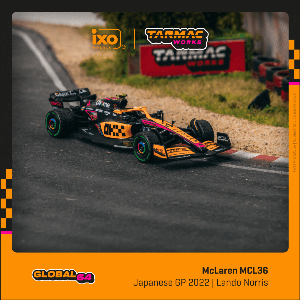 McLaren MCL36 Japanese Grand Prix 2022 Lando Norris
